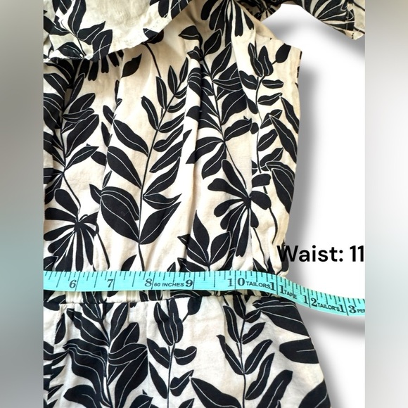Janie & Jack Sz 8 Palm Floral Jumpsuit SZ 8 - Picture 8 of 11